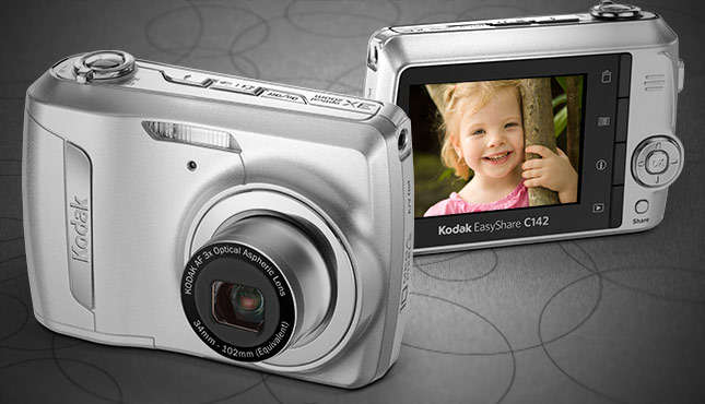 KODAK EASYSHARE C142 Digital Camera / Silver 10 Mega Pixels