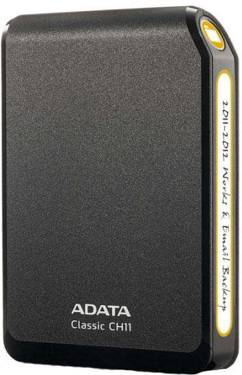 A-Data CH11 500GB USB 3.0 Portable External Hard - Black
