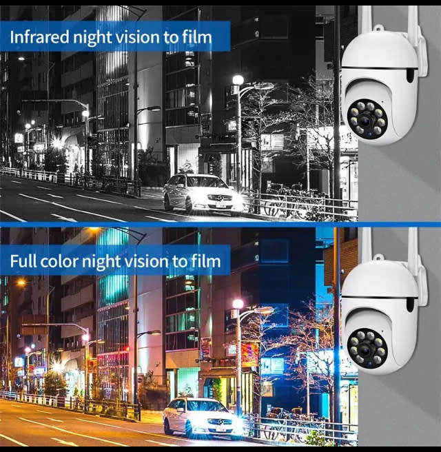 A7 Security Camera Dual Band 2.4/5G Wifi 3MP Outdoor-Indoor