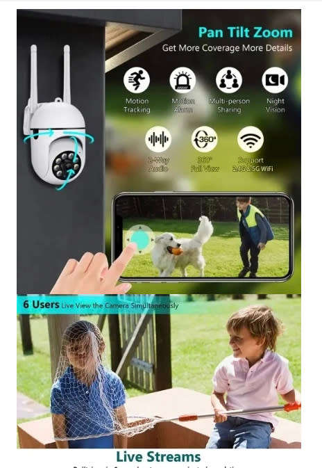 A7 Security Camera Outdoor-Indoor