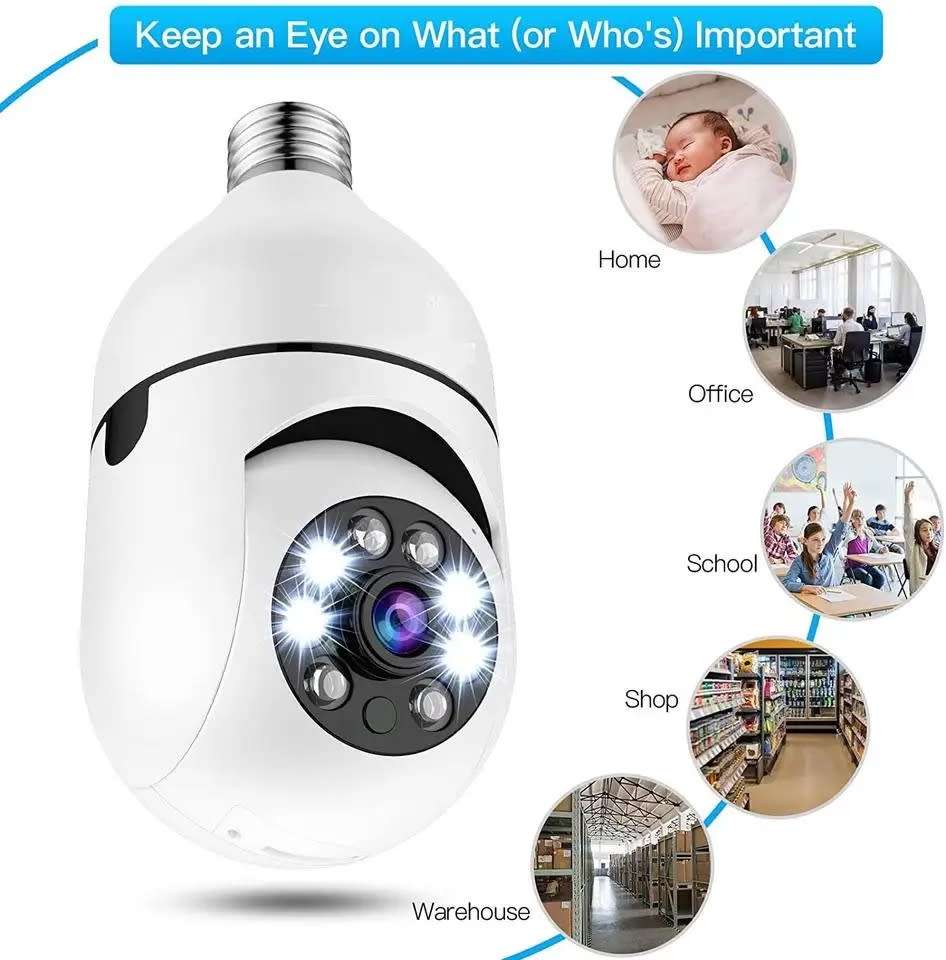 Security Camera Dual Band 2.4G/5G Wifi 3MP