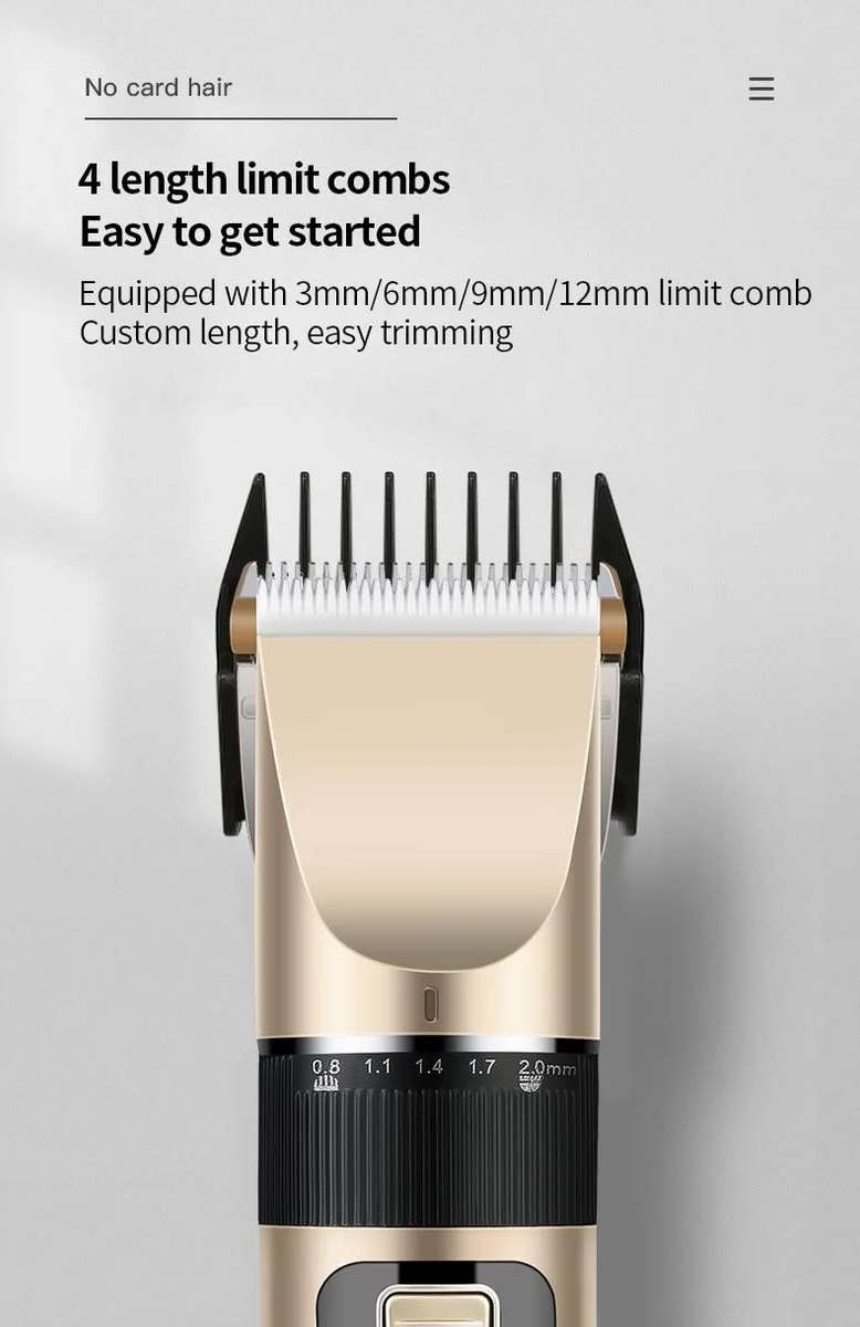 Salon Hair Clipper Cordless