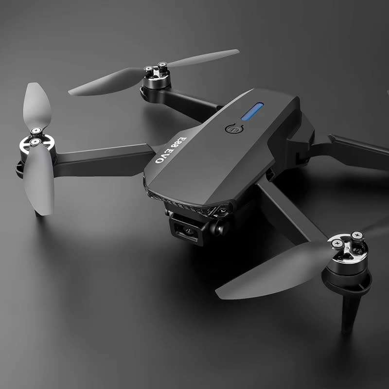 EVO Drone Brushless upgraded version Hd Dual Camera Fpv Long Range Rc Quadcopter Foldable Mini D