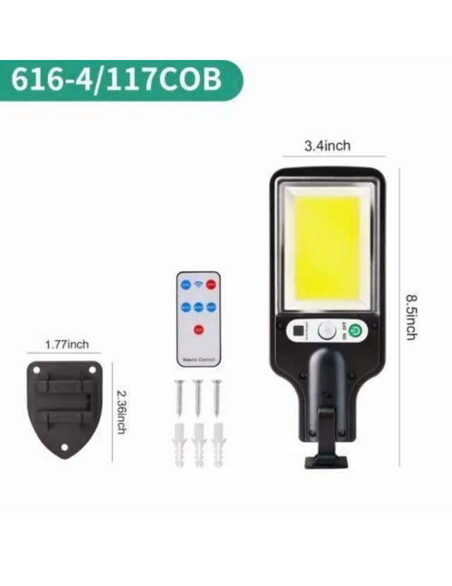 Solar Street Light 102-Cob  Super Bright