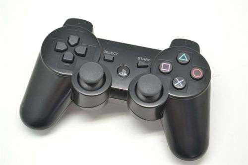 Black DualShock Wireless Game Controller Six Axis Bluetooth for PS3