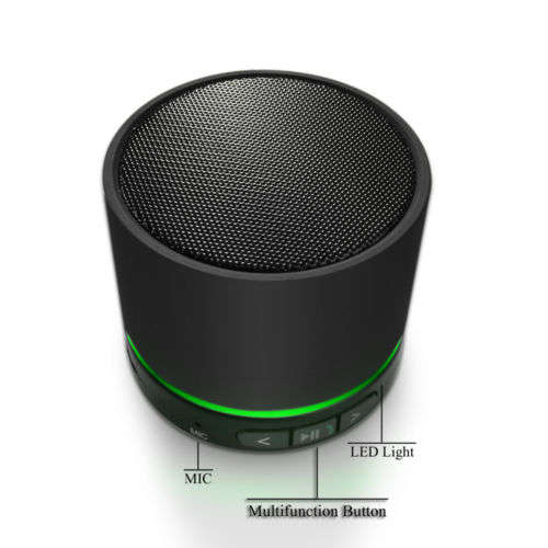 Mini HiFi Bluetooth TF Slot Handfree Stereo Speaker S11 High Quality MIC