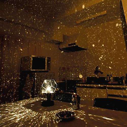 DIY Romantic Galaxy Starry Sky Projector Night Light