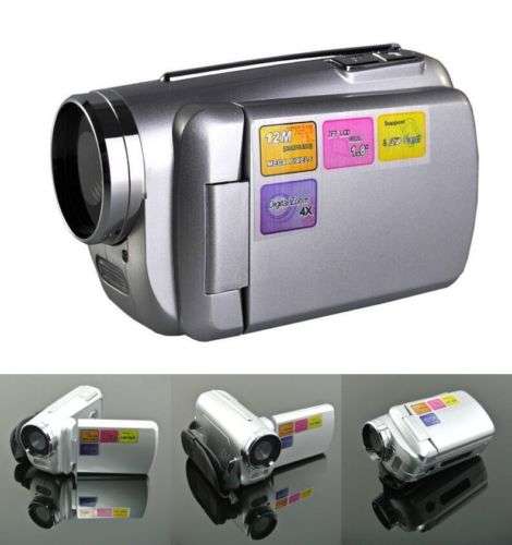 New Mini Pocket Digital Video Cameras Camcorders 12MP 4xZoom 1.8"TFT