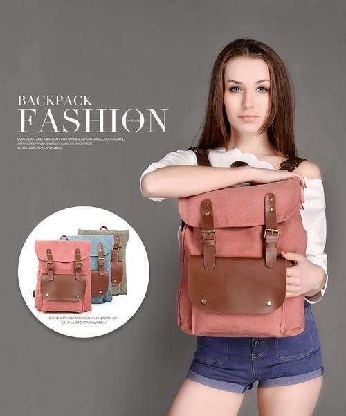 Fashion Minimalist Canvas Shoulders Bag