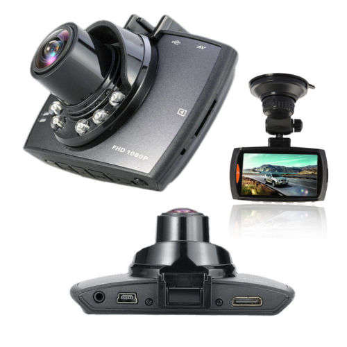 2.7"TFT HD 1080P Wide-Angle Night Vision Tachograph CAR DVR