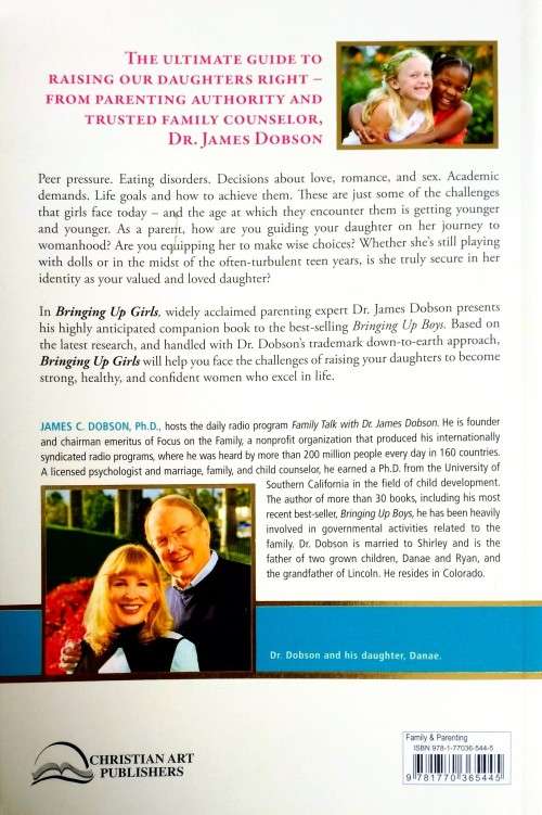 Bringing up Girls by Dr. James Dobson - Christian Parenting Book - Raise Daughters
