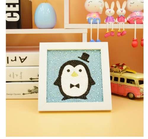 Pretty Penguin Diamond Painting - The most fun hobby for everyone from young to old! Awesome craft!