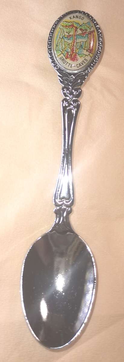Cango Caves/Kangogrotte, South Africa Silver Plated Souvenir Spoon - Get it today!