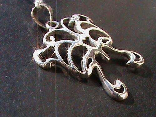 STERLING SILVER BUTTERFLY PENDANT