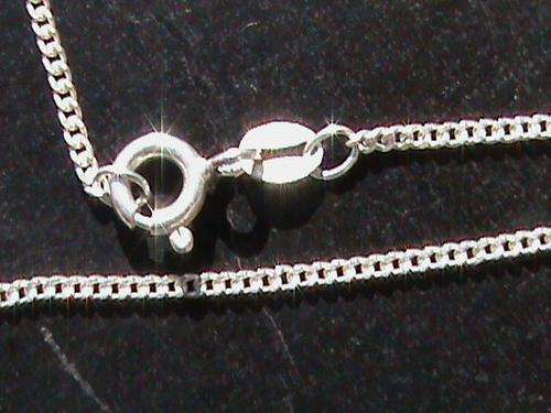 40 CM STERLING SILVER CHAIN WITH FLAT LINK