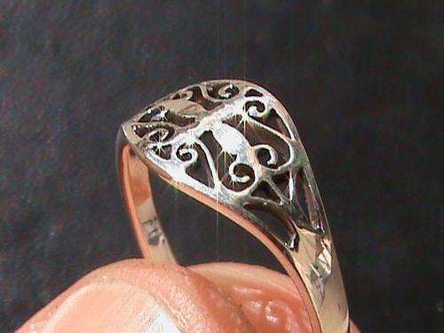 STERLING SILVER RING.... SIZE M