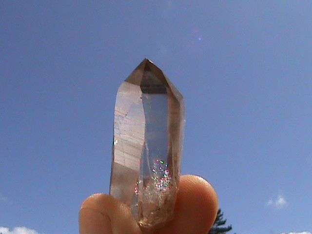 SMOKY QUARTZ CRYSTAL... FROM ZOMBA, MALAWI...