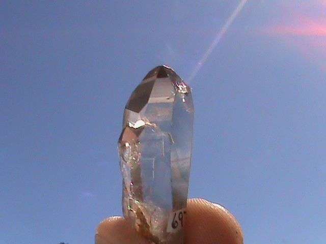 SMOKY QUARTZ CRYSTAL FROM ZOMBA, MALAWI..!