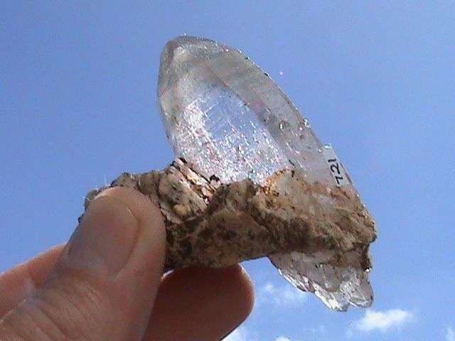 LARGE LIGHT SMOKY QUARTZ CRYSTAL ,FELDSPAR..?!! ZOMBA, MALAWI..