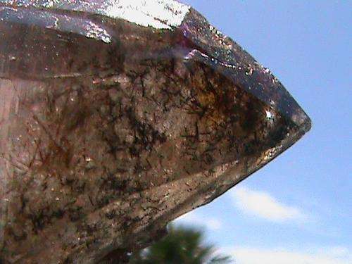 SMOKY QUARTZ CRYSTAL FROM ZOMBA, MALAWI...!!