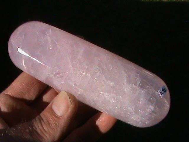 ROSE QUARTZ POLISHED WAND...LARGE