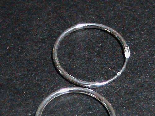 STERLING SILVER SLEEPER EARRINGS.............