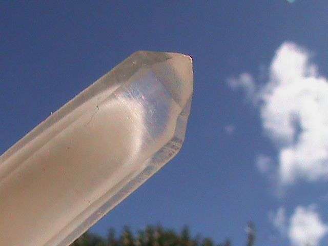 WHITE PHANTOM QUARTZ CRYSTAL....