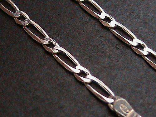 45 CM LONG SOLID STERLING SILVER CHAIN.....