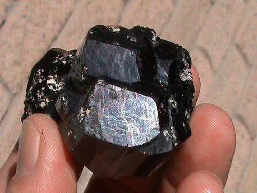 DOUBLE TERMINATED SCHORL TOURMALINE ... TOP GRADE SPECIMEN