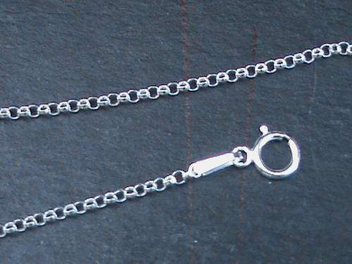 50 CM LONG SOLID STERLING SILVER CHAIN