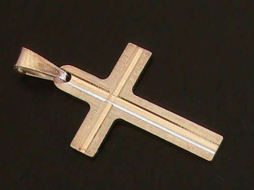 SOLID STERLING SILVER CROSS