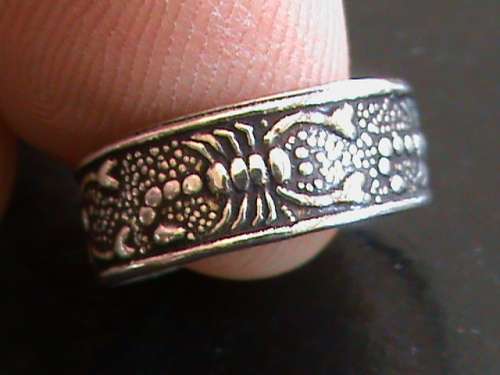 SOLID STERLING SILVER TOE RING