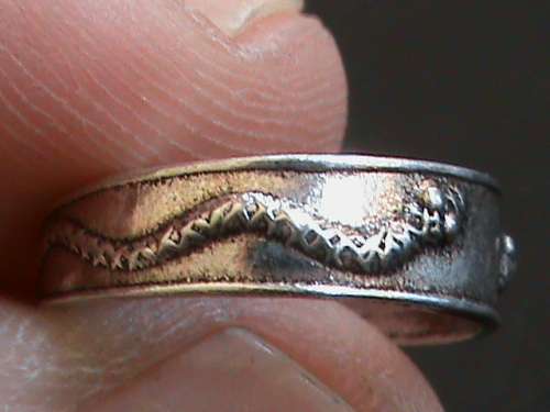 SOLID STERLING SILVER TOE RING