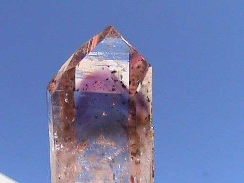 AAA GRADE BRANDBERG CRYSTAL.  AMETHYST , SMOKY PHANTOM