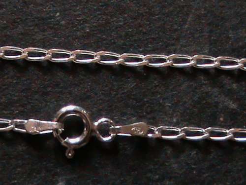55 CM LONG SOLID STERLING SILVER CHAIN