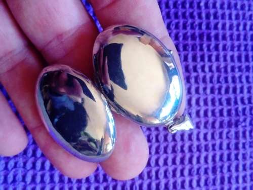 LARGE SOLID STERLING SILVER LOCKET