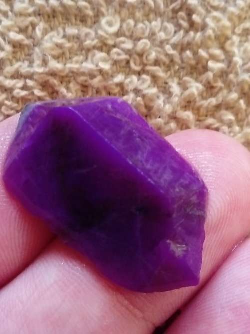 A GRADE SUGILITE.  PREFORMED.