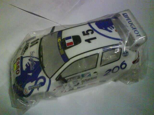 NEW YEAR SPECIAL 1:10 Peugeot 206 body