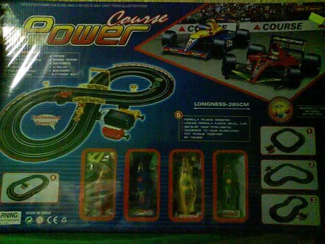 SPECIAL 1:43 Scale mini slotcar set