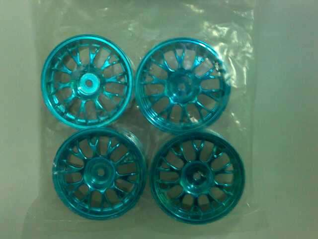 SPECIAL BLUE ON ROAD RIMS