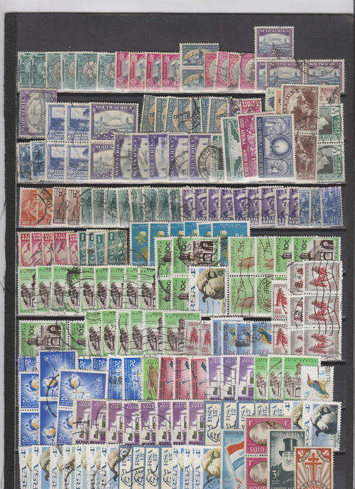 South Africa, leftover definitives to sort