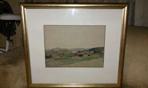 Robert Broadley Watercolour original framed