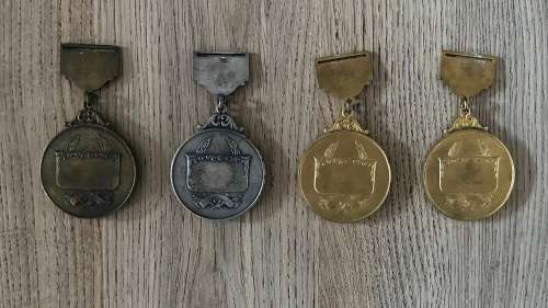 *WOW* 1980`s COLLECTABLE TRANSVAAL MEDALS x4