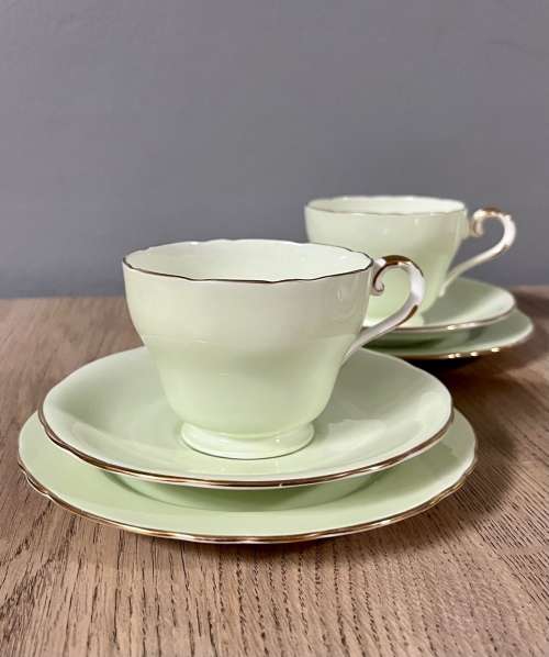 *BEAUTIFUL* VINTAGE AYNSLEY TEA SET (NUMBERED C443/2)