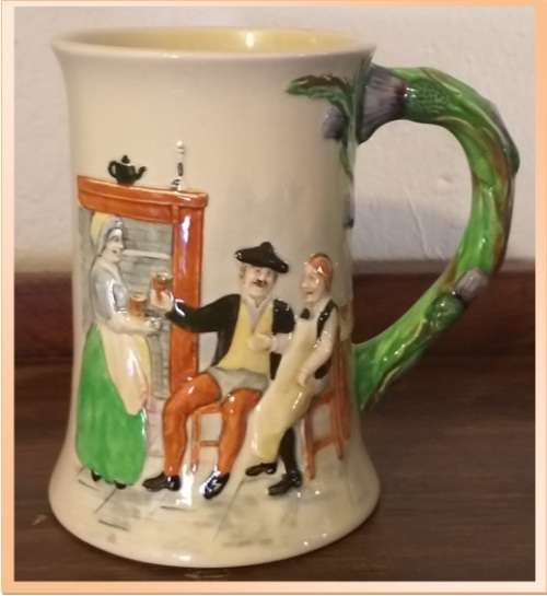 VINTAGE CROWN DEVON FIELDINGS  BEER MUG