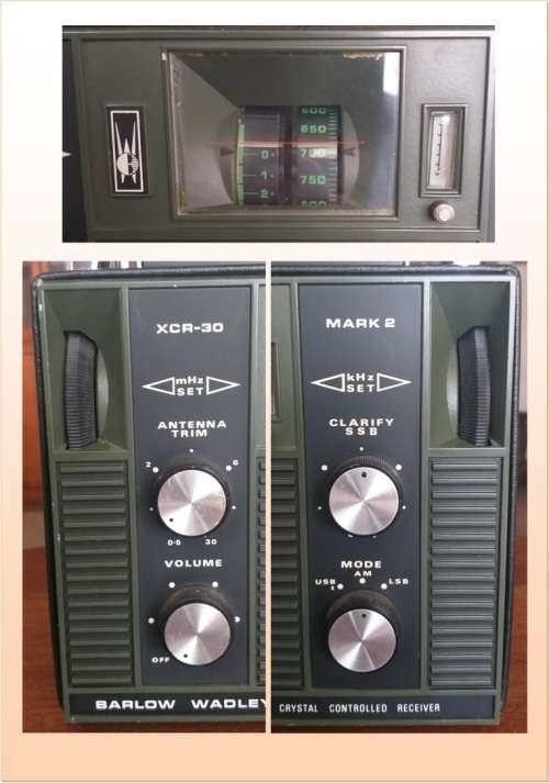 BARLOW WADLEY XCR-30 PORTABLE SHORTWAVE RECEIVER  MARK 2