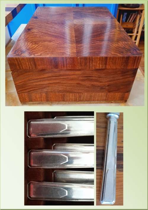 RETRO JAMES RYALS 123 PIECE CANTEEN OF CUTLERY