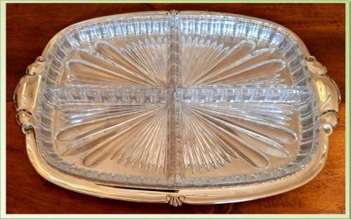 ANTIQUE HORDERVES PLATTER MADE IN MAJORCA SPAIN