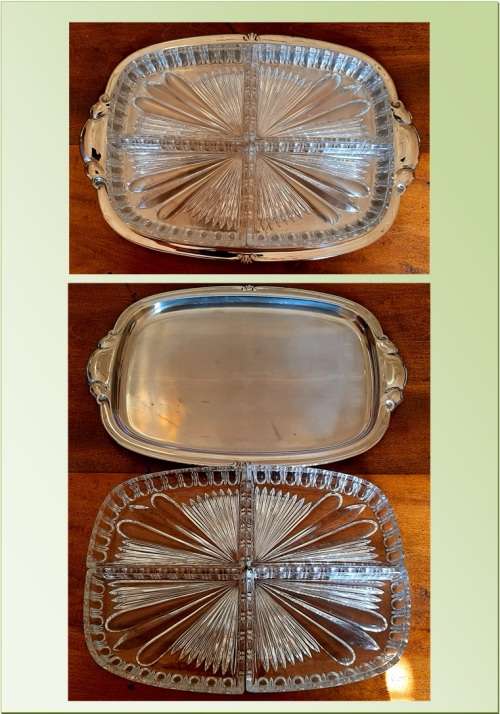 ANTIQUE HORDERVES PLATTER MADE IN MAJORCA SPAIN