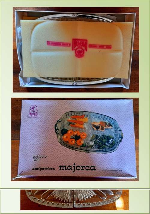 ANTIQUE HORDERVES PLATTER MADE IN MAJORCA SPAIN